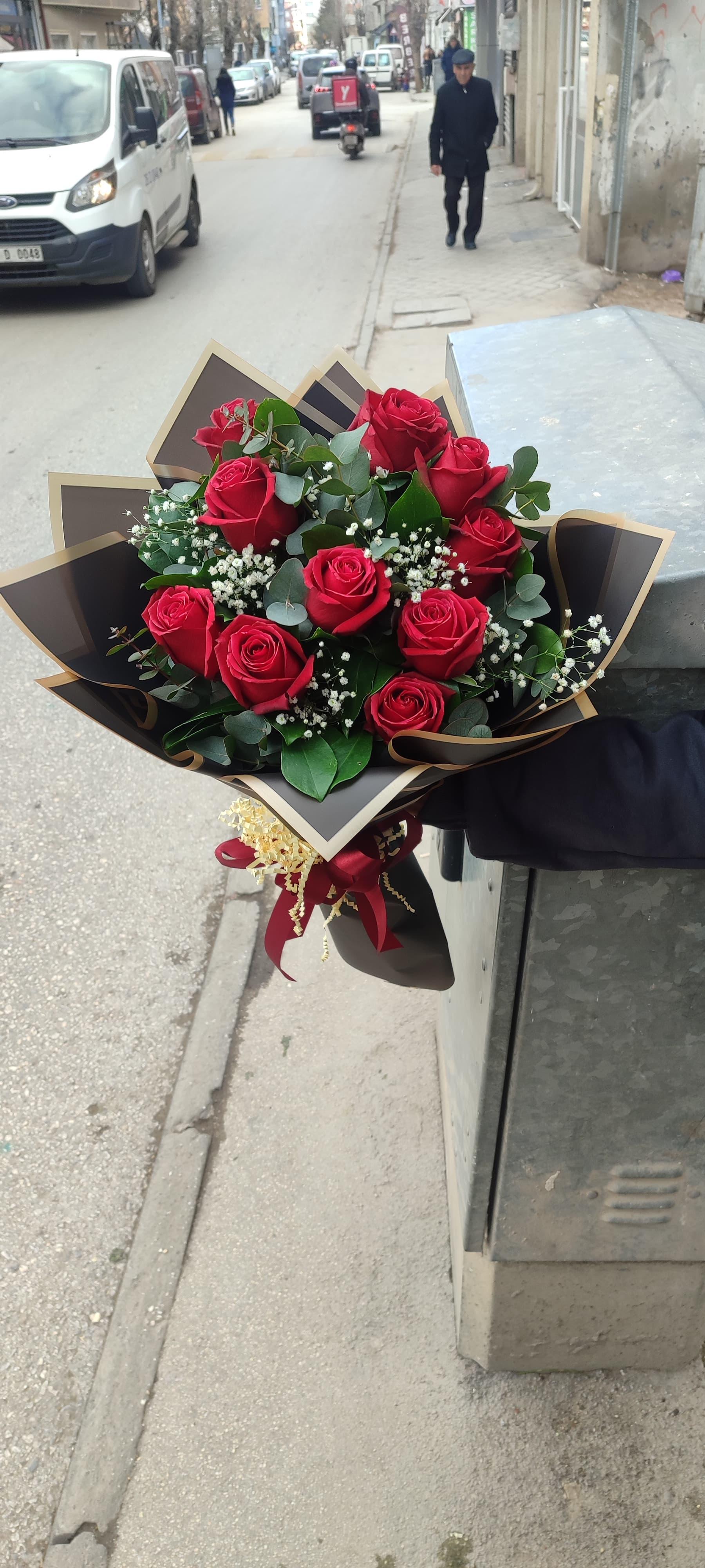 11'li Gül Buketi